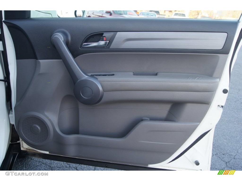 2009 CR-V EX-L 4WD - Taffeta White / Gray photo #17