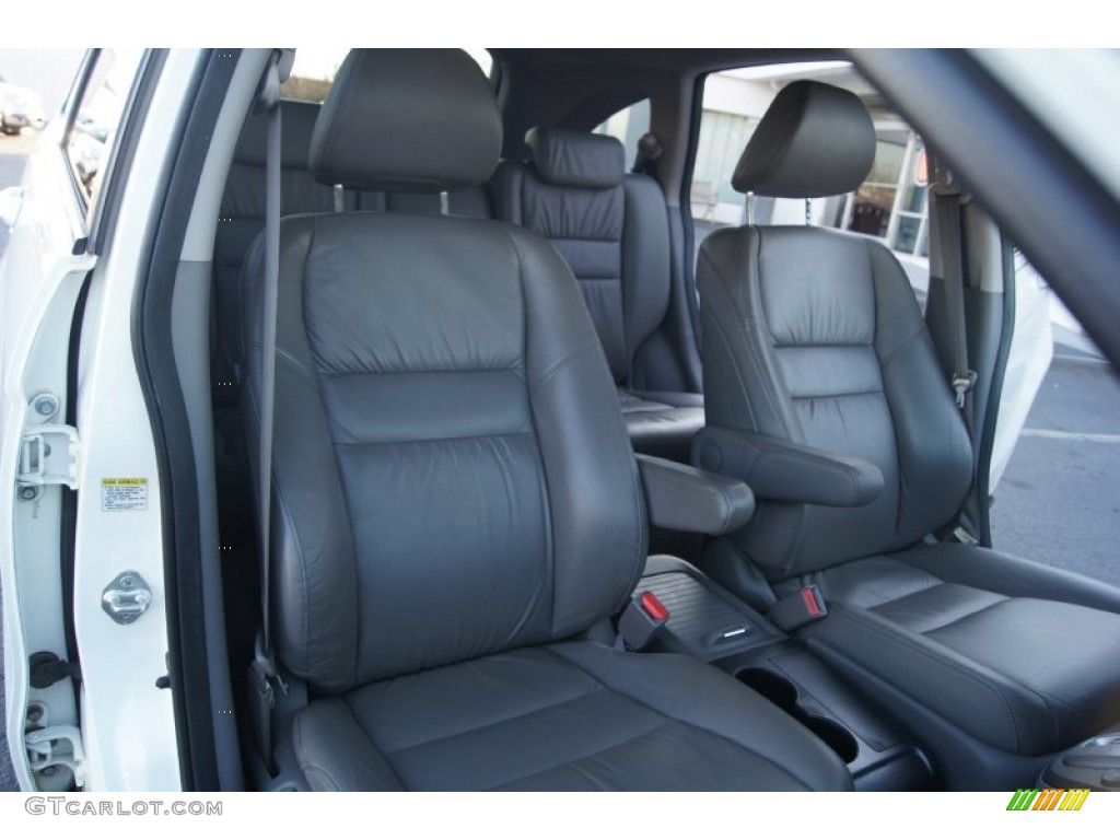 2009 CR-V EX-L 4WD - Taffeta White / Gray photo #18