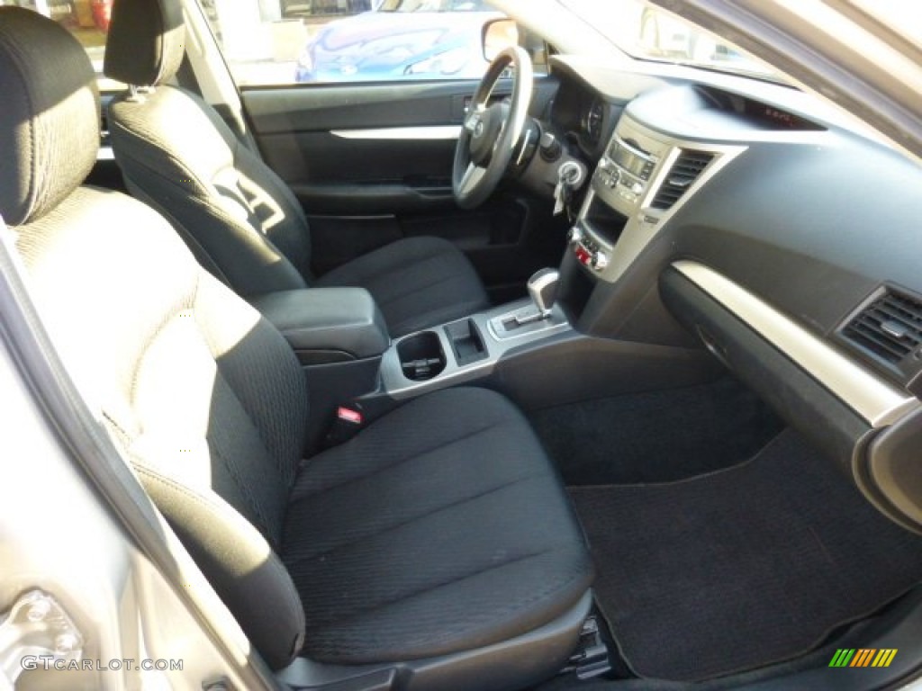 2011 Outback 2.5i Wagon - Steel Silver Metallic / Off Black photo #4