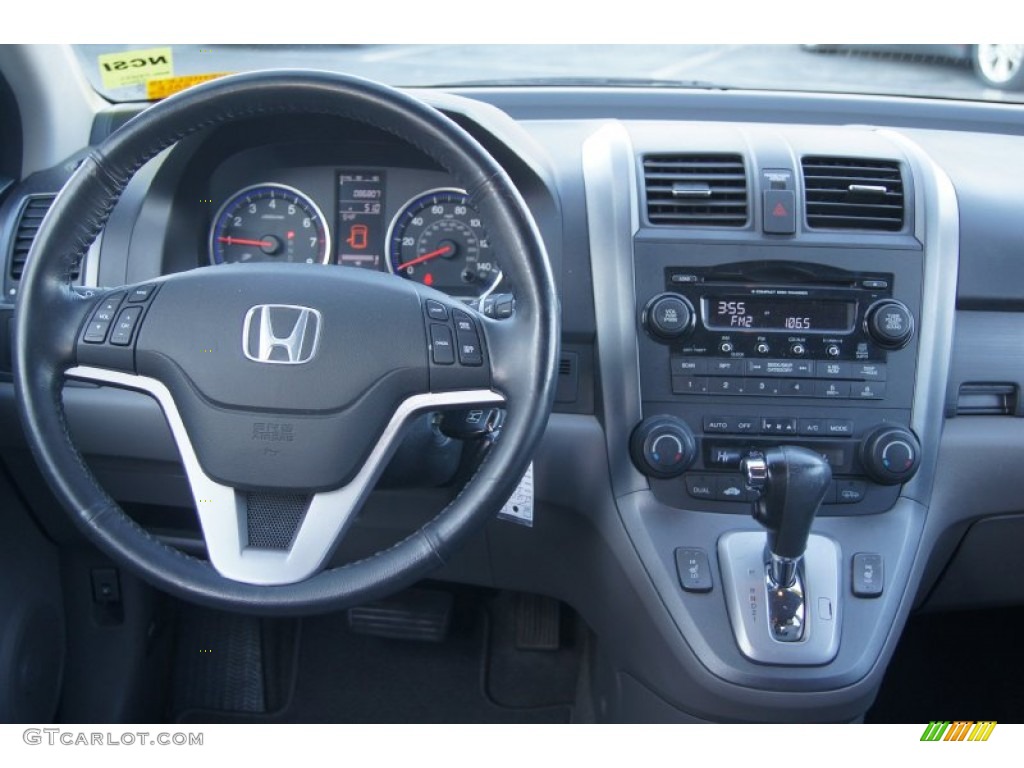2009 CR-V EX-L 4WD - Taffeta White / Gray photo #21