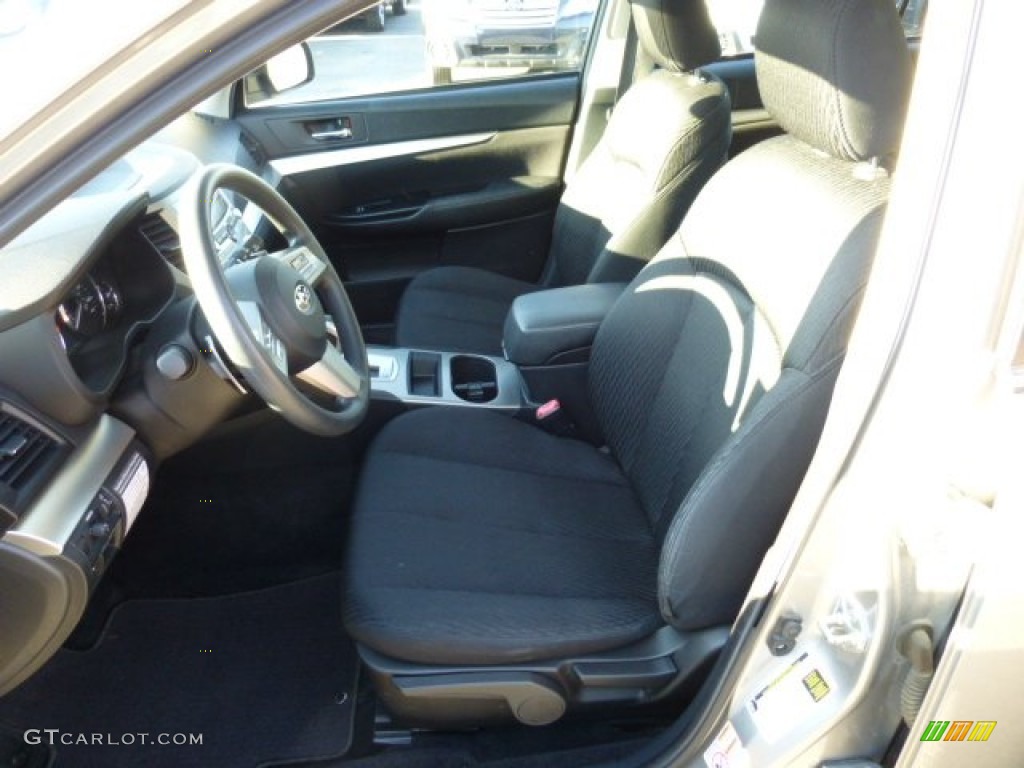 2011 Outback 2.5i Wagon - Steel Silver Metallic / Off Black photo #16