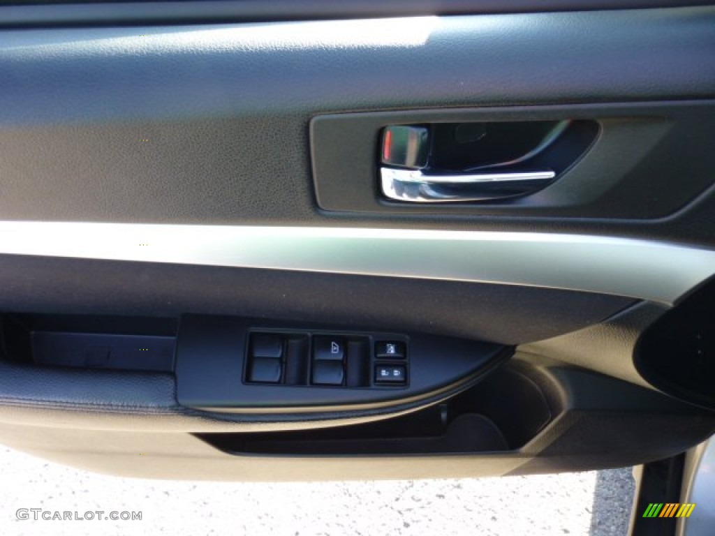2011 Outback 2.5i Wagon - Steel Silver Metallic / Off Black photo #17