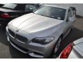 Titanium Silver Metallic - 5 Series 550i Sedan Photo No. 9