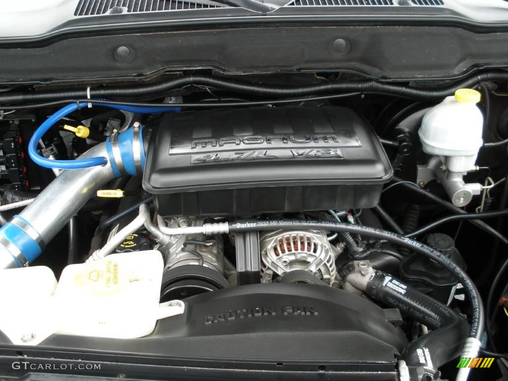 2004 Ram 1500 SLT Regular Cab - Black / Dark Slate Gray photo #9