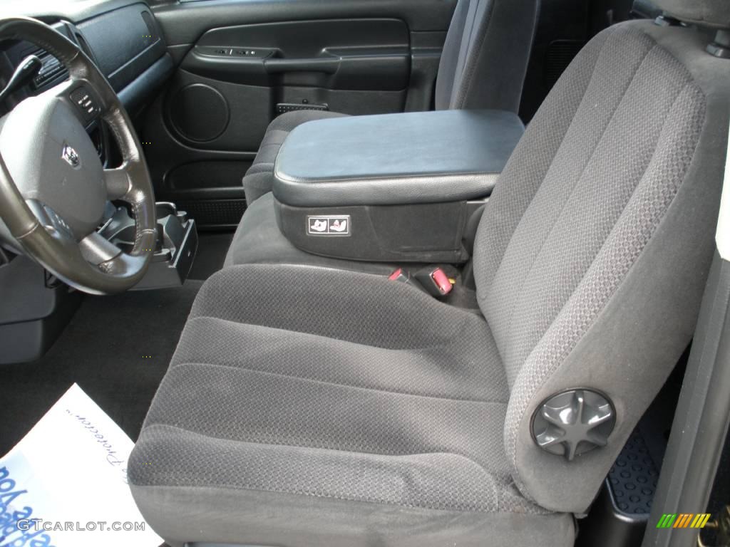 2004 Ram 1500 SLT Regular Cab - Black / Dark Slate Gray photo #11