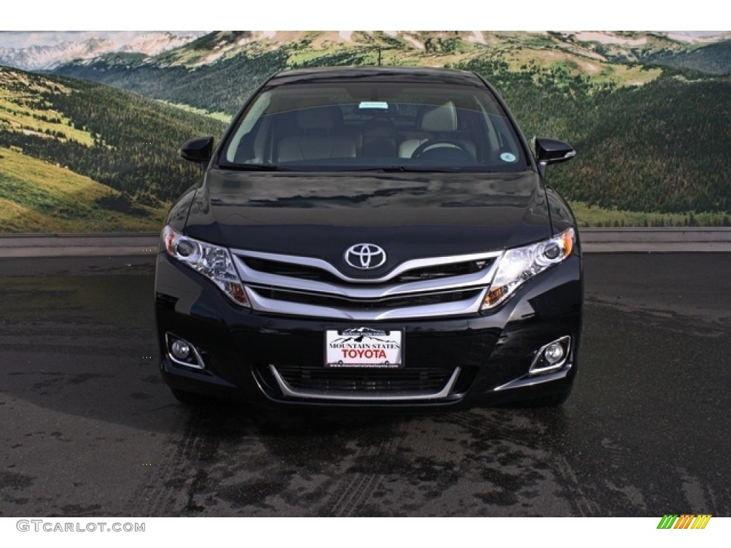 2013 Venza XLE AWD - Attitude Black Metallic / Ivory photo #3