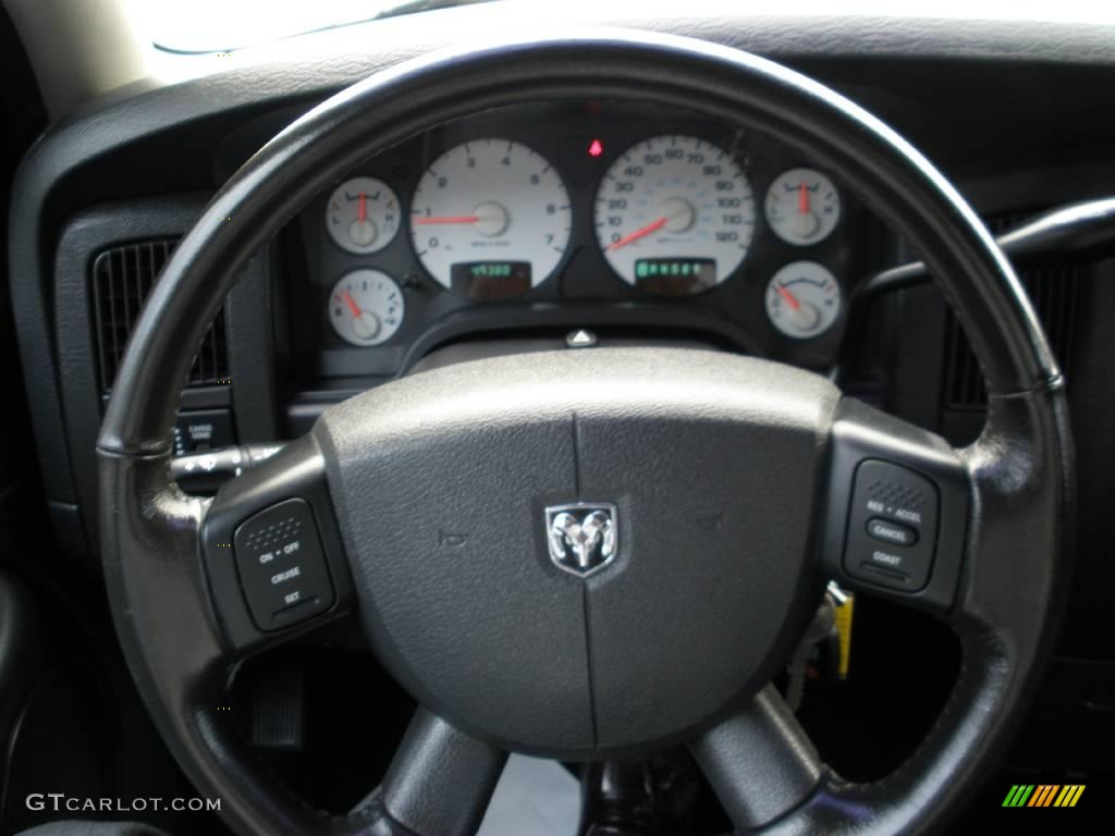 2004 Ram 1500 SLT Regular Cab - Black / Dark Slate Gray photo #20