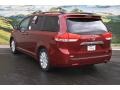 2013 Salsa Red Pearl Toyota Sienna XLE  photo #2