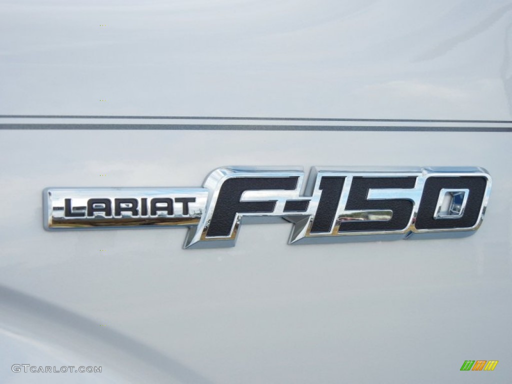 2013 F150 Lariat SuperCrew 4x4 - White Platinum Metallic Tri-Coat / Adobe photo #5