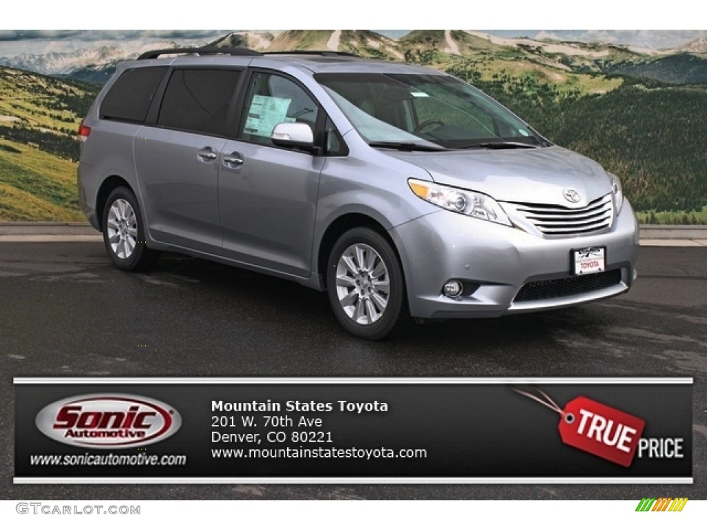 Silver Sky Metallic Toyota Sienna