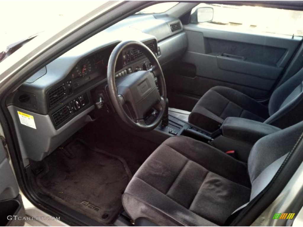 Black Interior 1996 Volvo 850 Sedan Photo #74072185