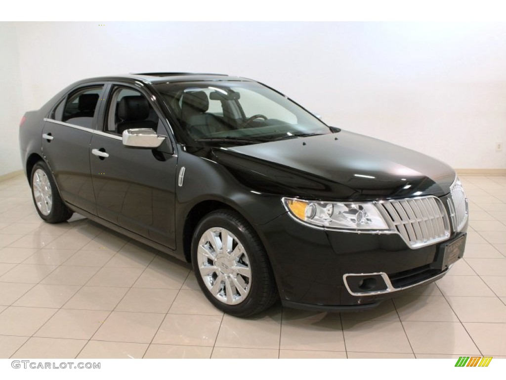 Black 2012 Lincoln MKZ FWD Exterior Photo #74072699