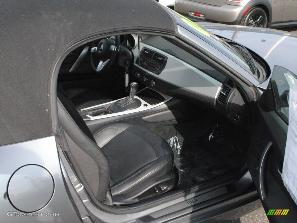 2008 Z4 3.0si Roadster - Space Grey Metallic / Black photo #6