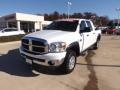 Bright White 2008 Dodge Ram 2500 SLT Mega Cab 4x4