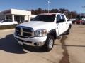 2008 Bright White Dodge Ram 2500 SLT Mega Cab 4x4  photo #1