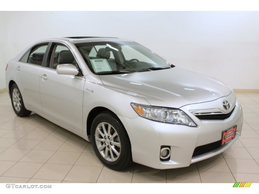 2010 Camry Hybrid - Classic Silver Metallic / Ash Gray photo #1