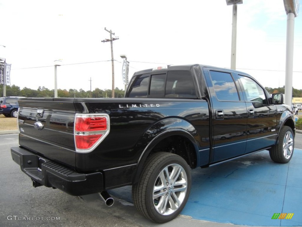 Tuxedo Black Metallic 2013 Ford F150 Limited SuperCrew 4x4 Exterior Photo #74073722