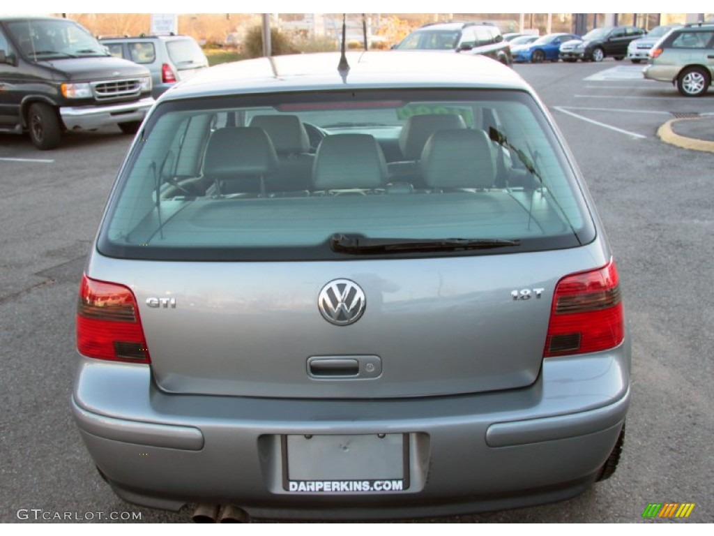 2005 GTI 1.8T - Silverstone Grey Metallic / Grey photo #8