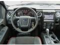 FX Sport Appearance Black/Red 2013 Ford F150 FX4 SuperCrew 4x4 Dashboard
