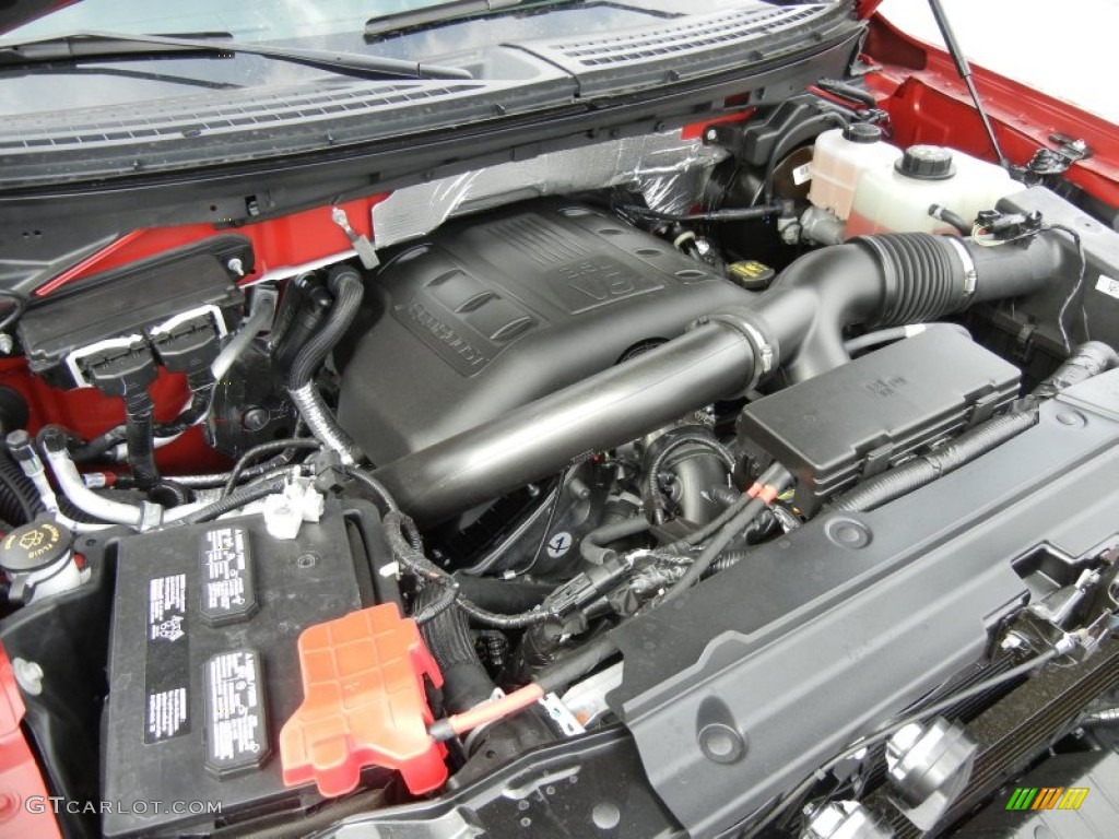 2013 Ford F150 FX4 SuperCrew 4x4 3.5 Liter EcoBoost DI Turbocharged DOHC 24-Valve Ti-VCT V6 Engine Photo #74074301
