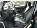 Charcoal Black/Blue Accent Front Seat Photo for 2013 Ford Fiesta #74074454