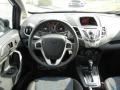 2013 Ford Fiesta Charcoal Black/Blue Accent Interior Dashboard Photo