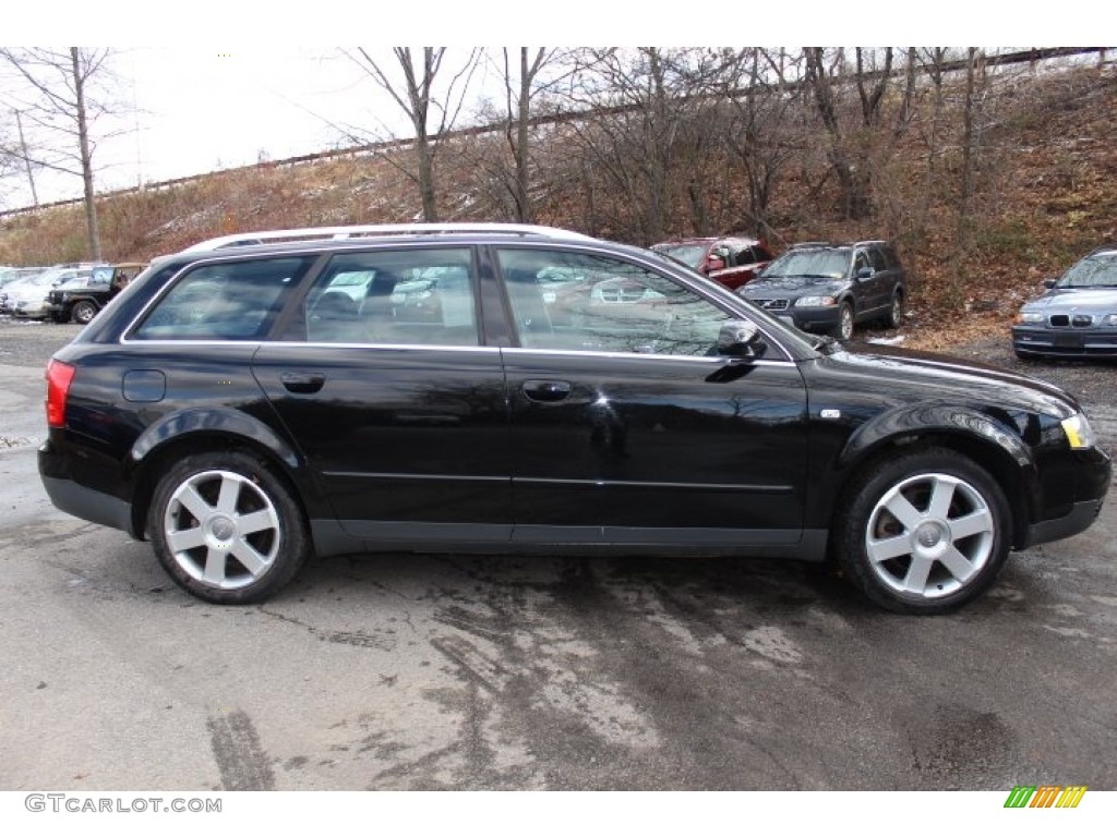 Brilliant Black 2004 Audi A4 3.0 quattro Avant Exterior Photo #74075414