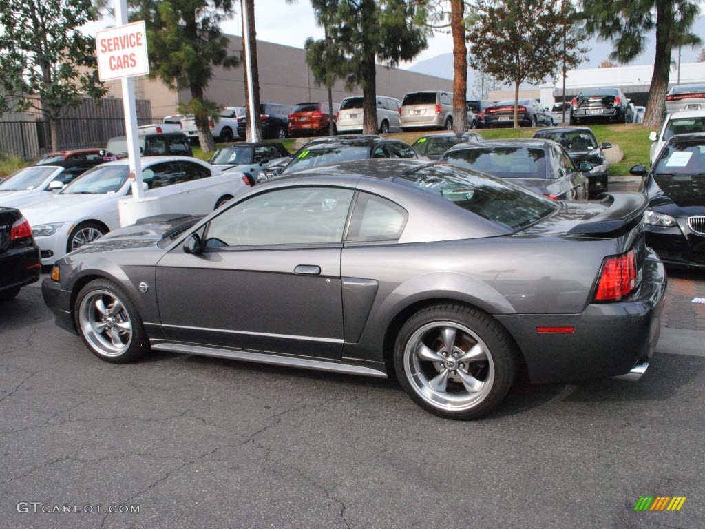 2004 Mustang Mach 1 Coupe - Dark Shadow Grey Metallic / Dark Charcoal photo #11
