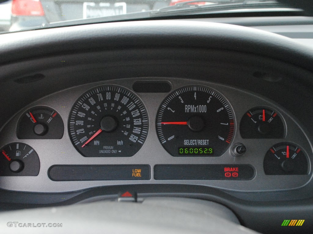 2004 Ford Mustang Mach 1 Coupe Gauges Photo #74075597