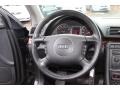 Ebony 2004 Audi A4 3.0 quattro Avant Steering Wheel