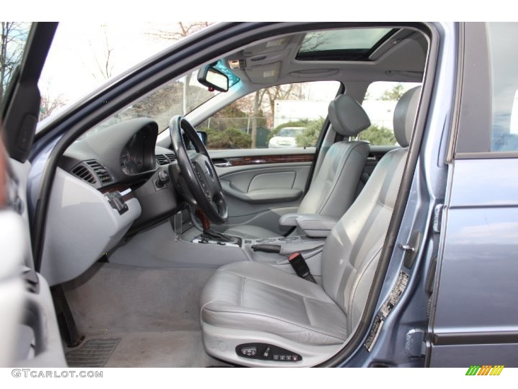 Grey Interior 2000 BMW 3 Series 323i Wagon Photo #74076125