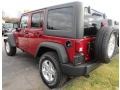 2013 Deep Cherry Red Crystal Pearl Jeep Wrangler Unlimited Sport S 4x4  photo #5