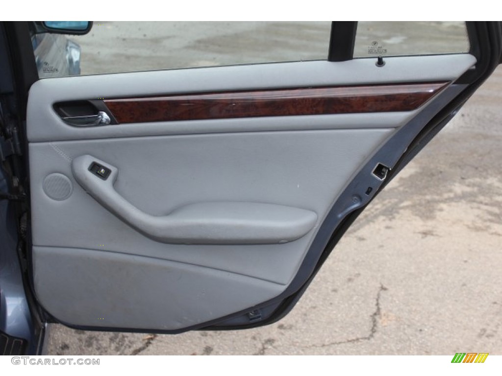 2000 BMW 3 Series 323i Wagon Grey Door Panel Photo #74076280