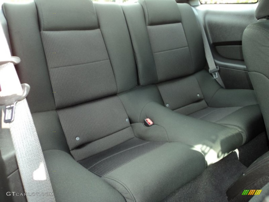 Charcoal Black Interior 2010 Ford Mustang V6 Coupe Photo #74076350