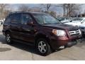 2007 Dark Cherry Pearl Honda Pilot EX-L 4WD  photo #3