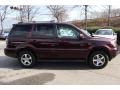 2007 Dark Cherry Pearl Honda Pilot EX-L 4WD  photo #4