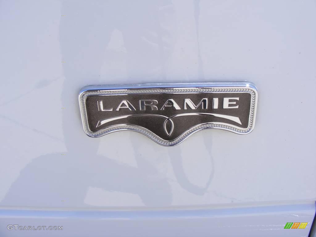 2007 Ram 1500 Laramie Quad Cab - Bright White / Khaki Beige photo #13