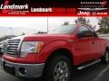 2011 Race Red Ford F150 XLT SuperCab  photo #1