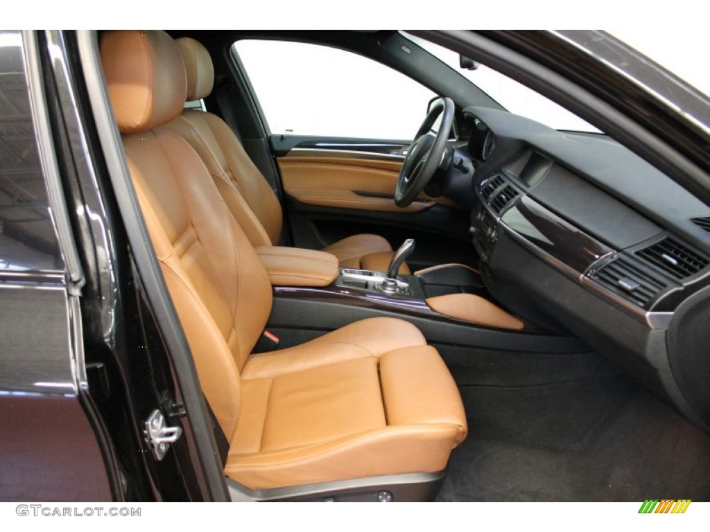 2011 X6 xDrive35i - Black Sapphire Metallic / Saddle Brown photo #10
