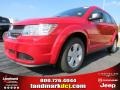 2013 Bright Red Dodge Journey American Value Package  photo #1