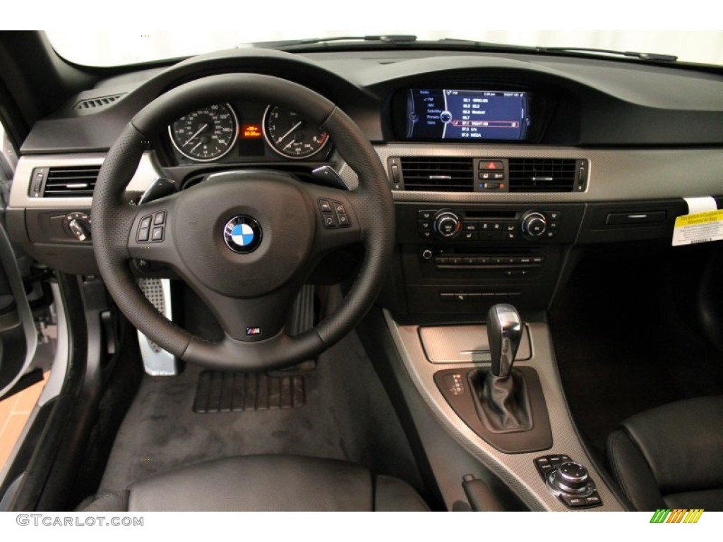 2013 BMW 3 Series 335i Convertible Black Dashboard Photo #74078537