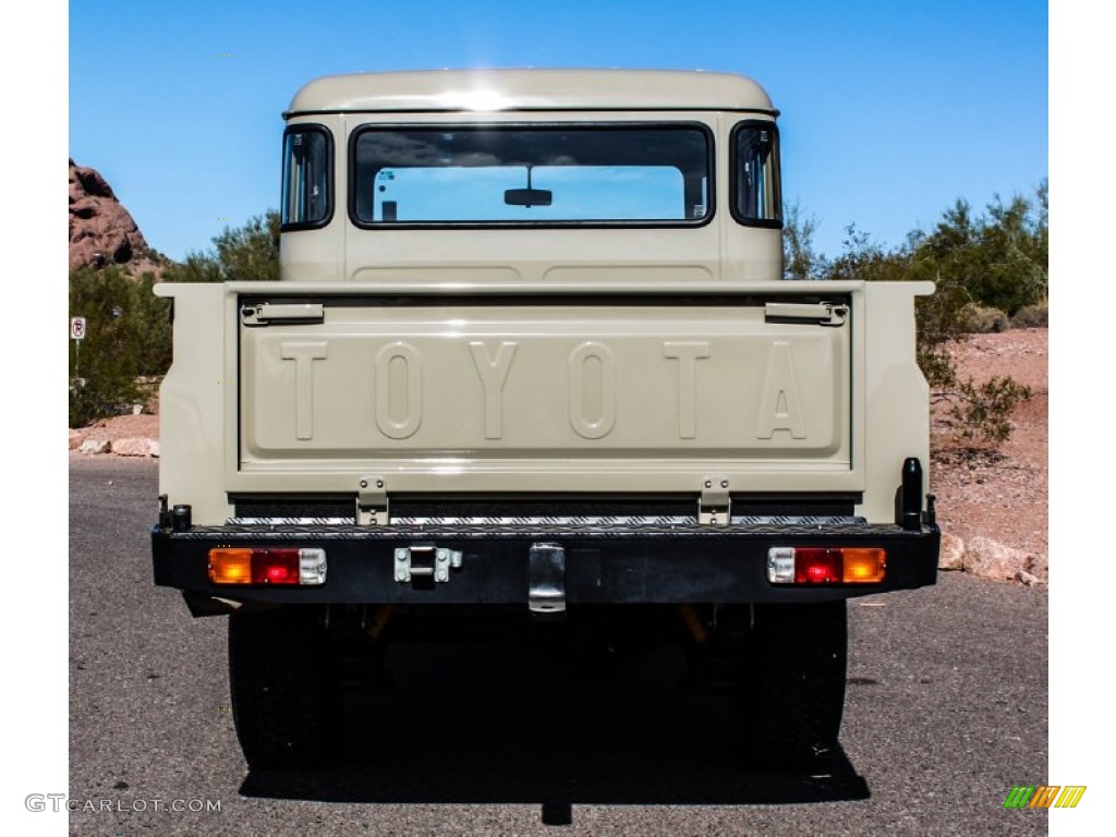 Beige 1963 Toyota Land Cruiser FJ45 Pickup TLC RestoMod Exterior Photo #74079449