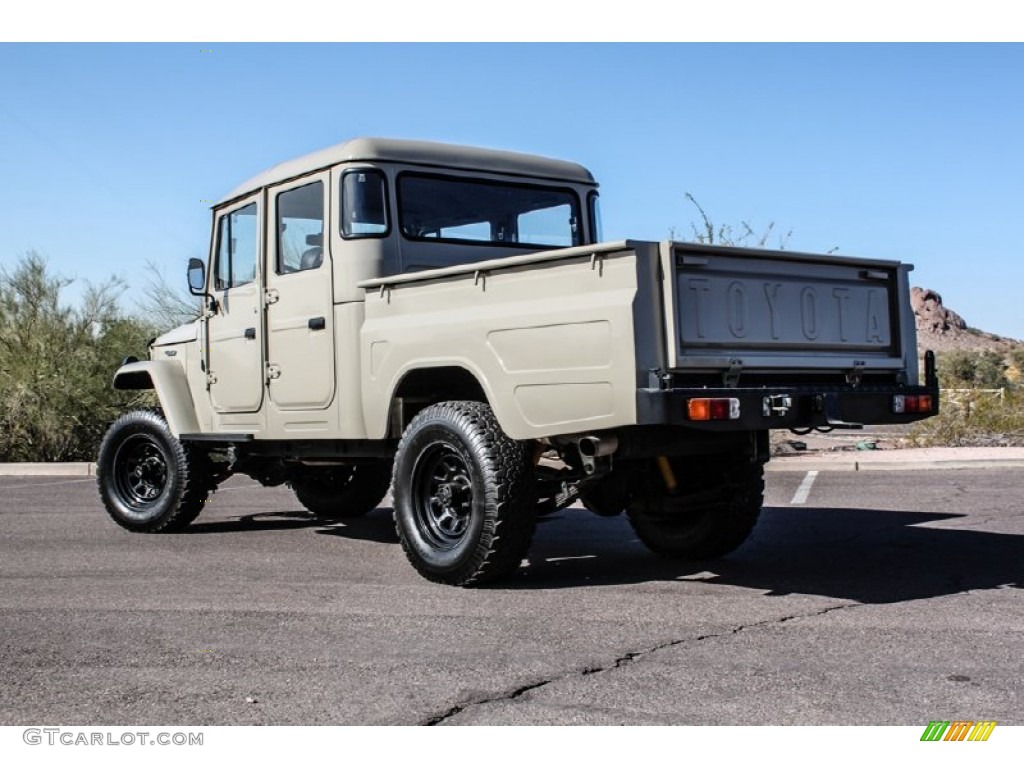 Beige 1963 Toyota Land Cruiser FJ45 Pickup TLC RestoMod Exterior Photo #74079470