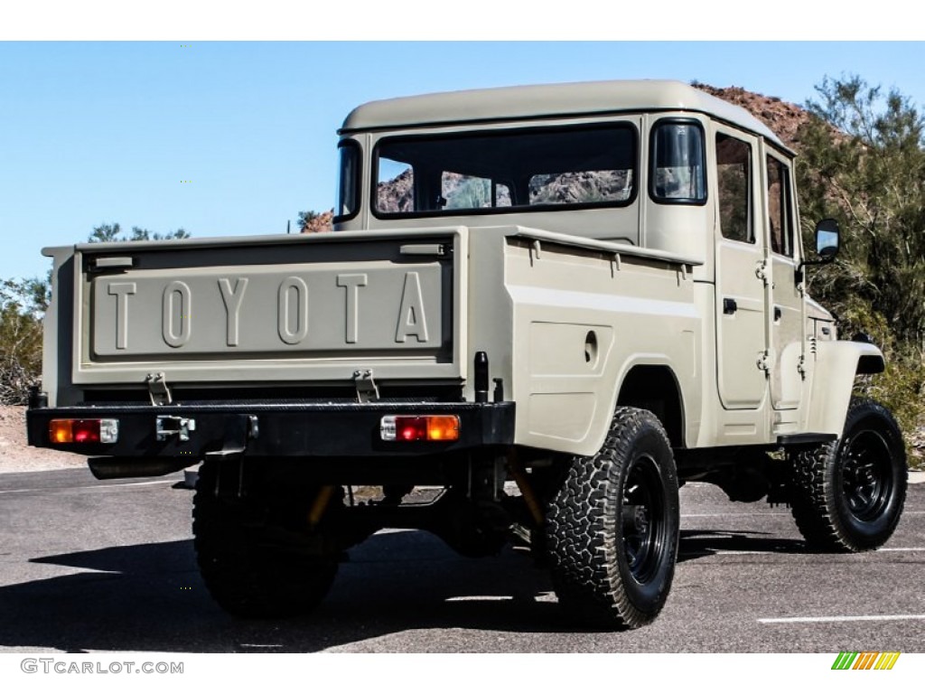 Beige 1963 Toyota Land Cruiser FJ45 Pickup TLC RestoMod Exterior Photo #74079661