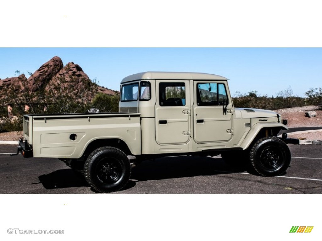 1963 Land Cruiser FJ45 Pickup TLC RestoMod - Beige / Black photo #15