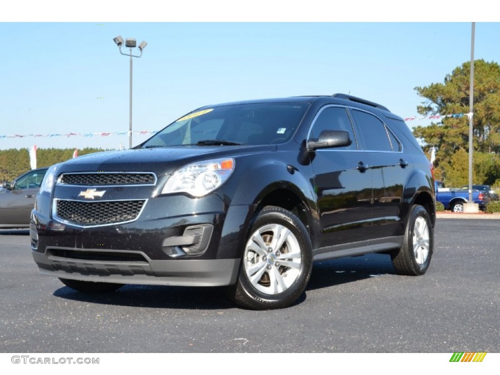 Black Granite Metallic 2011 Chevrolet Equinox LT Exterior Photo #74080433