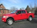 Bright Red 2005 Ford F150 FX4 SuperCrew 4x4