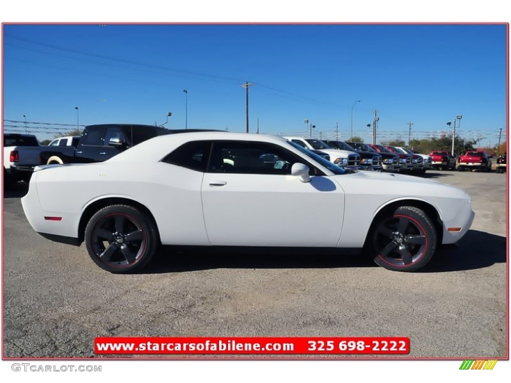 2013 Challenger Rallye Redline - Bright White / Dark Slate Gray photo #6