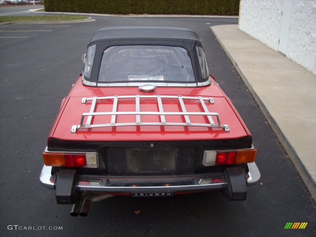 Pimento Red 1976 Triumph TR6 Roadster Exterior Photo #74081609