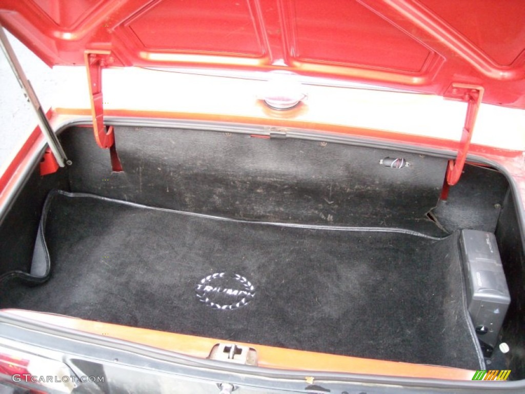 1976 Triumph TR6 Roadster Trunk Photo #74081756
